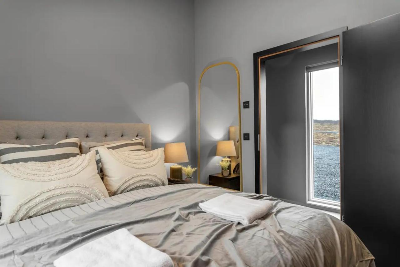 Luxury Log Home With A Hot Tub Selfoss Ngoại thất bức ảnh
