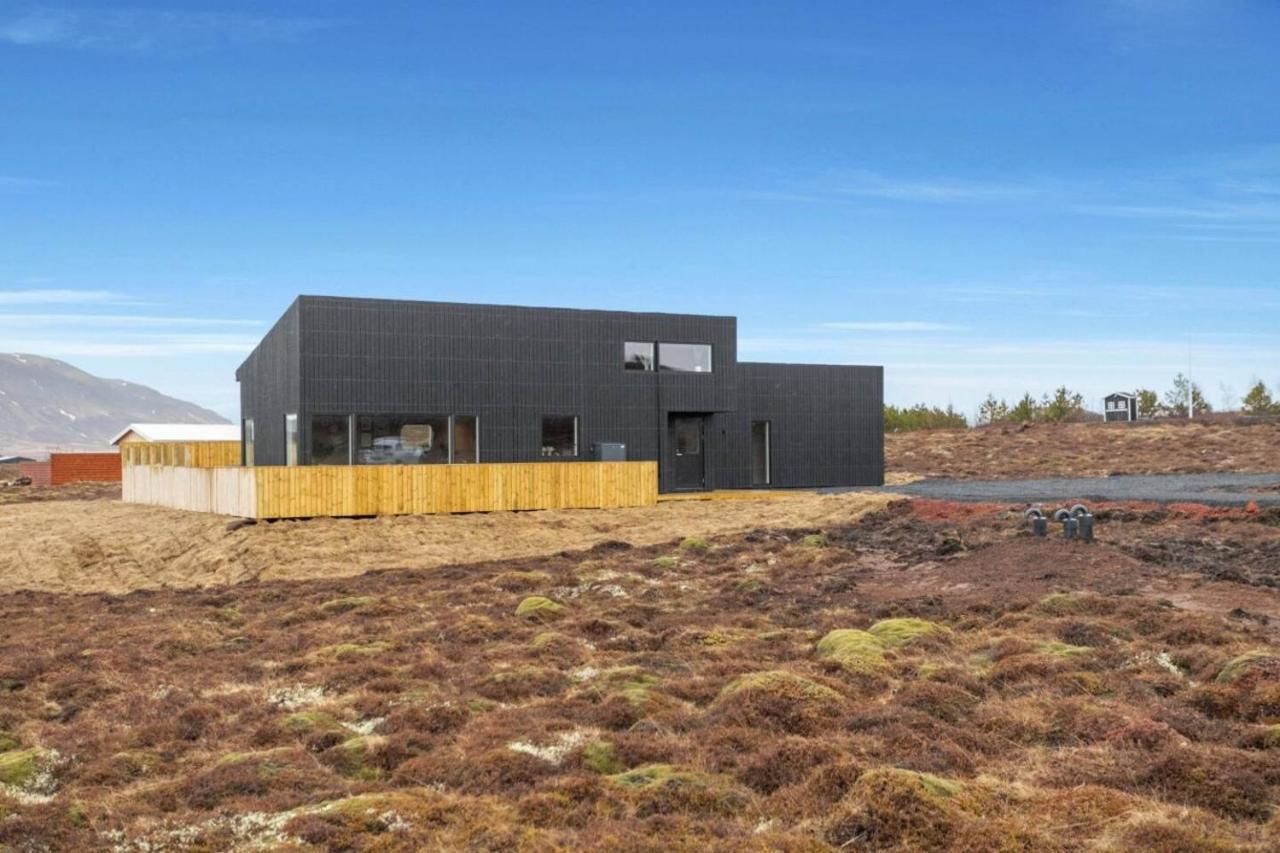 Luxury Log Home With A Hot Tub Selfoss Ngoại thất bức ảnh