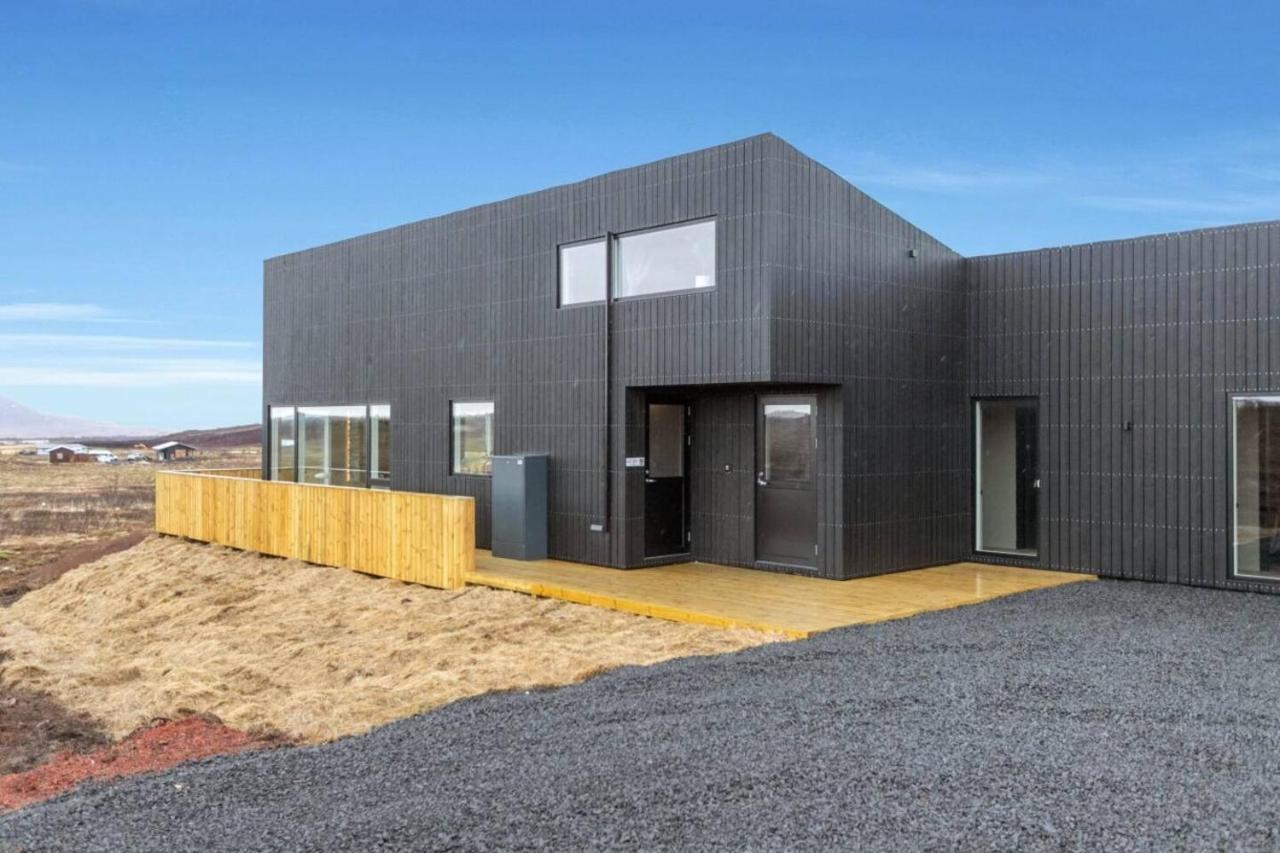 Luxury Log Home With A Hot Tub Selfoss Ngoại thất bức ảnh